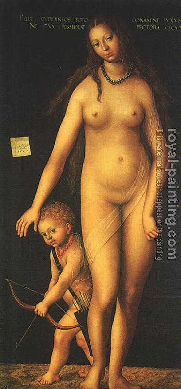 Lucas The Elder Cranach : Venus and Cupid
